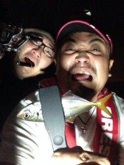 舞洲でのアジング釣果、5日は渋かった