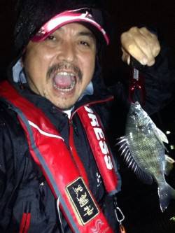 大阪南港、アジングでキビレの釣果