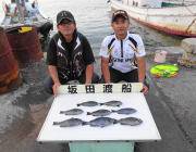 黒島の磯でのフカセ、グレの釣果