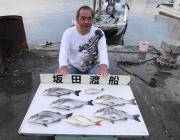 黒島の筏、チヌを始めサバ・ヒラメなどなど☆
