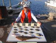 湾内の筏・黒島の筏で良型マゴチがHIT♪