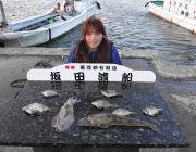 湾内の筏・黒島の筏で良型マゴチがHIT♪