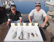 エギングでアオリイカ～0.6㎏13バイ！