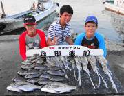 黒島の磯でアオリイカ・チヌ・グレ・カワハギ…