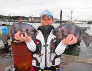 黒島の磯の底物狙いが上向きです！