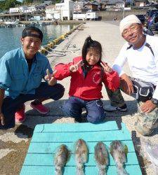 神谷工場裏アオリ狙えます！ヤエンで8ハイ