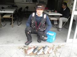 カンゴバエ、マダイ・チヌ・グレなどの釣果〜…