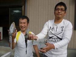 【4日】湯浅の磯でアオリイカ大漁です♪