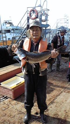 沖一文字北、のませでメジロ＆スズキ