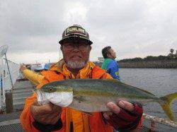 サビキでアジ・サッパ　ノマセでハネ・ハマチ　尼崎市魚つり公園