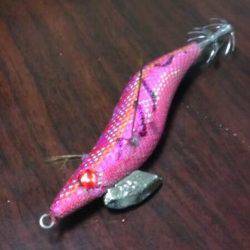 白灯台にてシーバス狙い後のエギング