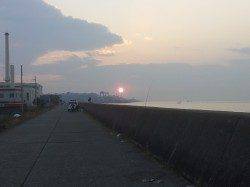 本荘人工島、ルアーでタチウオの釣果