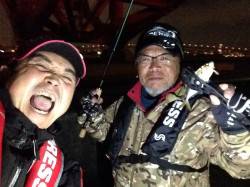 大阪南港　風・流れのある中でのアジング釣行…