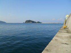 神谷の工場波止にヤエン釣りに行ってきました