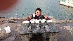 衣奈、渡船を使ってヤエンでアオリ狙い！