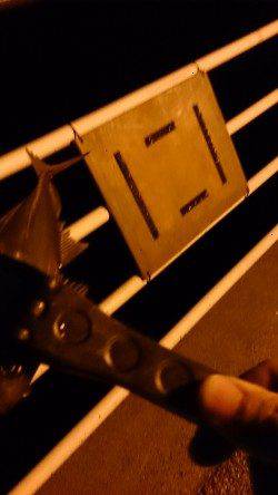 舞洲でアジング、底付近を探ってたら毎回あたりました。