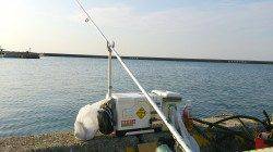 江井の投げ釣りでキス、そろそろ「落ち」全盛期 (^^♪