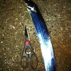 ワームのカラーチェンジでタチウオヒット