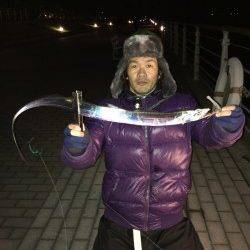 大阪南港でタチウオワインド