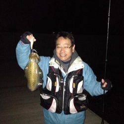 大阪ゴルフ場裏　2時間のエギングでコウイカ8ハイ　同行者はアオリも