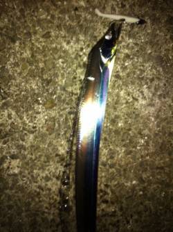 りんくうでタチウオワインド　2バラシ1匹ゲ…