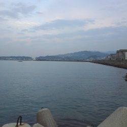 深日漁港にてエギングあきらめた後のメバル