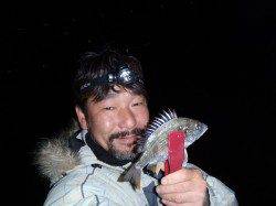 爆風の中大阪南港～淀川河口でアジング　