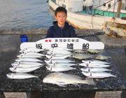 黒島の筏でチヌ・マダイ・アイゴ