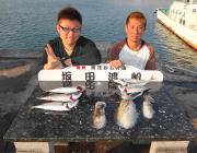 黒島の磯でヤエン釣り　〜アオリイカ3杯〜