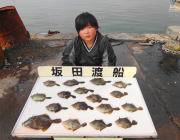 黒島の磯でカワハギの食い上昇中