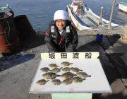 黒島の磯で良型カワハギ狙えます♪