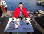 黒島の筏でブリ80㎝をキャッチ☆