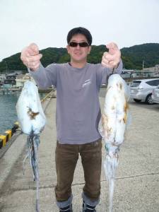 工場裏、ヤエンでキロアップが多数！！