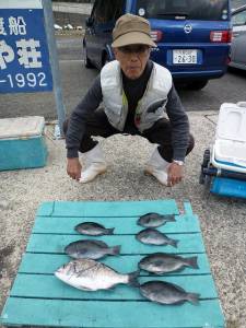 カゴつりでイサギ・グレ・チヌ　〜ヒラバエ他…