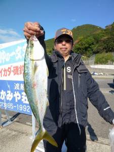 ルアーで青物狙えます！神谷一文字での釣果