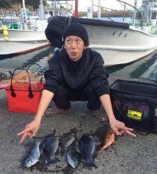 白崎でフカセグレ　いいサイズですｂ