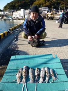 神谷漁港　ヤエン＆エギングでのアオリイカ釣…