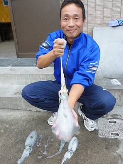 湯浅の磯、エギングでアオリ＆コウイカ