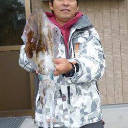 【27日】湯浅の磯でヤエン釣り　アオリ☆キロOver☆