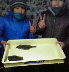 岸和田一文字では投げでカレイが釣れてます♪