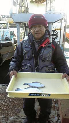 本日カレイが良く釣れています！沖一文字で投げ釣り