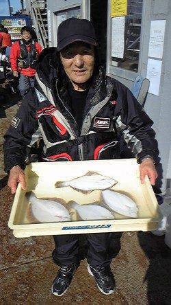 岸和田一文字　投げのカレイ楽しめてます