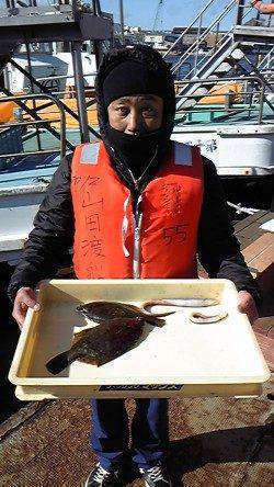 岸和田一文字　投げのカレイ楽しめてます