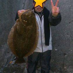 夕方〜翌朝まで釣果 ノマセで座布団級の鮃が★