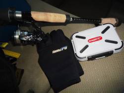 高砂埋立地でのアジング釣果、中アジも釣果が…