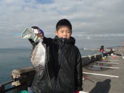 北港魚つり公園クリスマス釣果　チヌ・サンバ…