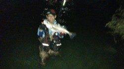 紀の川水門 ウェーディングで良く肥えたシーバス☆