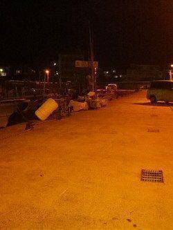 小島で16:00頃からお子さん二人との釣果