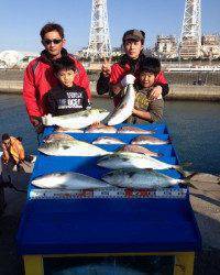 【今夜はブリしゃぶ！】マリーナシティ海洋釣り堀釣果