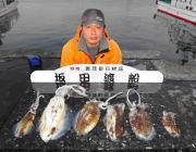 黒島の筏のキロUPアオリイカ　泳がせ・ヤエ…
